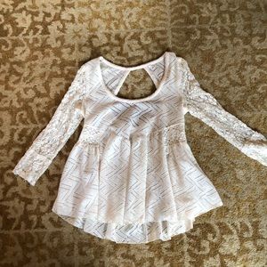 Free People Lace Top